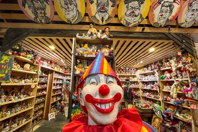 The Clown Motel in Tonopah, Nevada, is owned by Vijay Mehar.