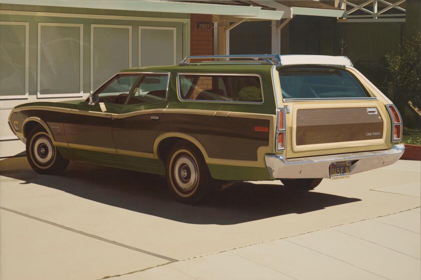 Robert Bechtle, "Alameda Gran Torino," 1974; oil on canvas