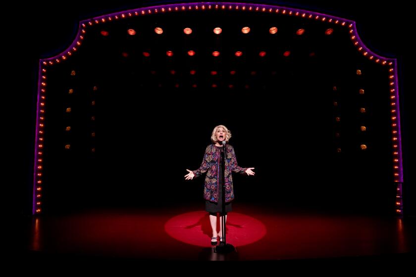 Tessa Auberjonois as Joan Rivers in "Joan" at South Coast Repertory.